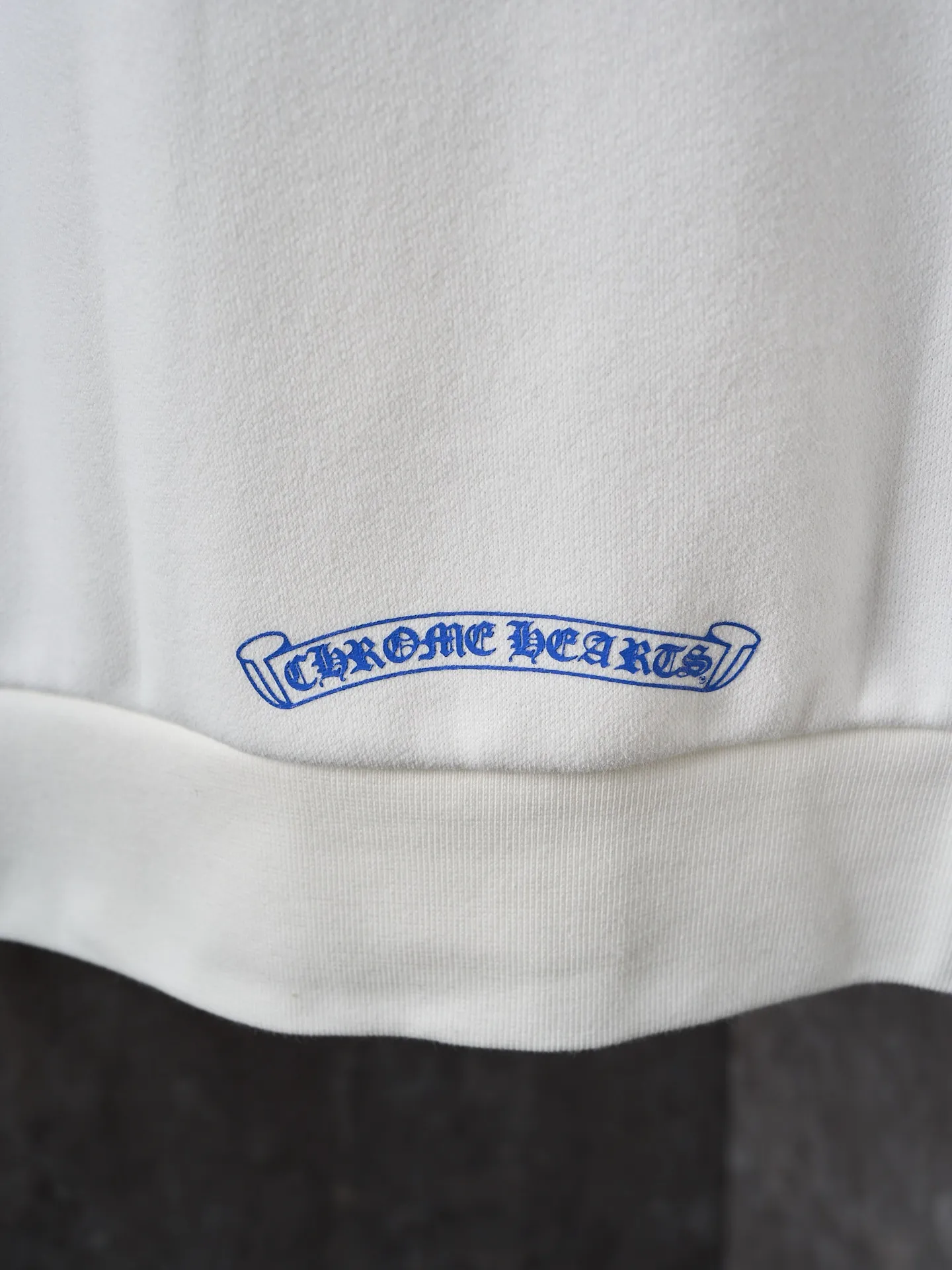 P460 Actual hanging auction] Chrome Hearts/Chrome Heart CH Tongue Glue Printed Sweater Hooded Jacket [Ready Stock] S M L